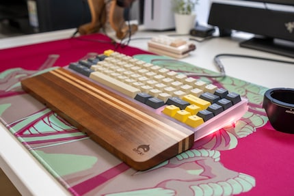 The Envoy is made from a single piece of CNC-milled polycarbonate.