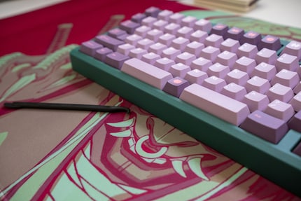The symmetrically split space bar is a highlight of the keyboard for me.