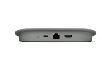 The connections on the back.