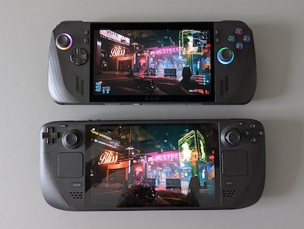 L’écran OLED du Steam Deck marque beaucoup plus les contrastes.