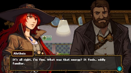 In Gestalt: Steam & Cinder, there’s a lot of text to read, much of it flat.