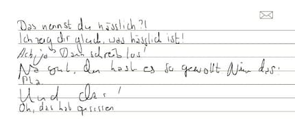 Est-ce une écriture ou les traces d’un rat de bibliothèque éméché ?