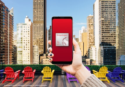 Ce n'est qu'une image symbolique et non un smartphone équipé du Snapdragon 7s Gen 3.