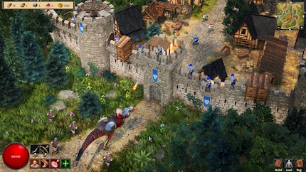 A dinosaur in the Middle Ages. Fantastic.