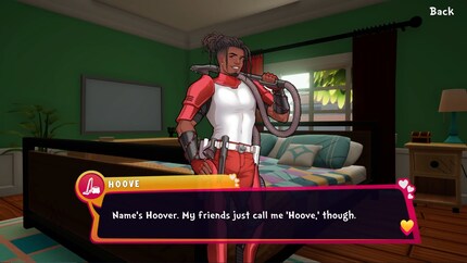 The vacuum cleaner’s surprisingly muscular.