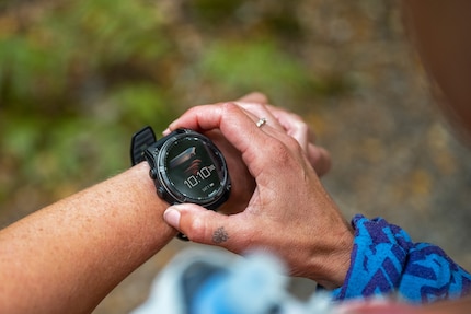 Waterproof metal buttons are designed to make the Fēnix even more robust.