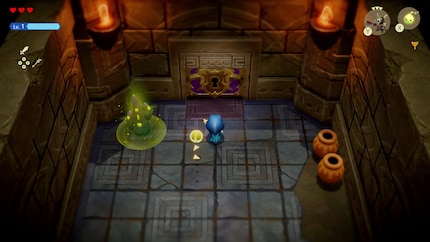 A master key leading to the final boss. This dungeon is reminiscent of old Zelda classics.