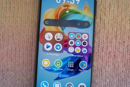 The most important apps are suggested to you on the start page depending on your usage.