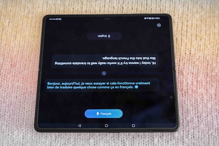 The real-time translator is practical.