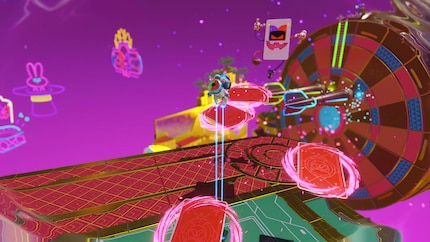 Ce powerup me permet de ralentir le temps et d'utiliser ainsi les projectiles adverses comme des plateformes.