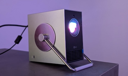 Le CineBeam Q de LG pourrait bien être le petit projecteur 4K que j'ai jamais vu.