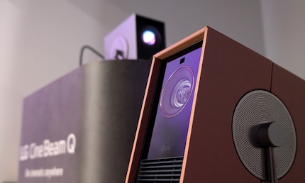 Si vous le souhaitez, vous pouvez également acheter une coque fantaisie pour le CineBeam Q. Exactement comme pour les smartphones.
