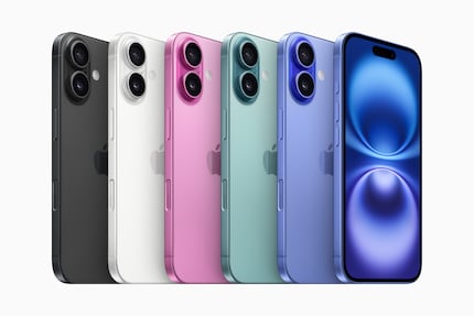 Sur l'iPhone 16 standard, le blanc remplace le jaune de l'iPhone 15.