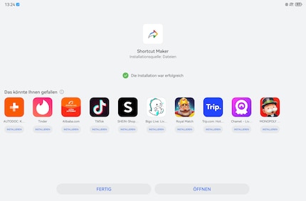 Avec Shortcut Maker, créez des raccourcis de vos applications Google.