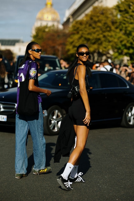 Thin-soled sneakers ...