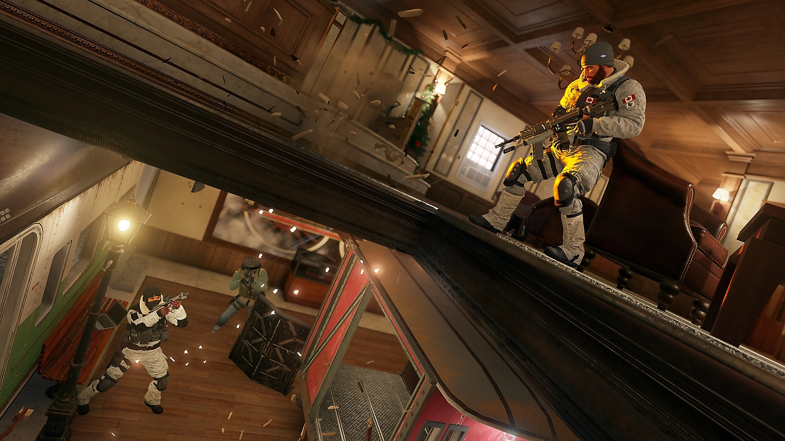 Plein de stratégie dans un espace restreint. Dans Rainbow Six Siege, il faut être malin