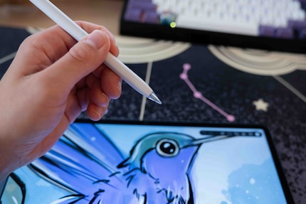 Le MatePad s’accompagne d’un stylet qui reconnaît différentes pressions.