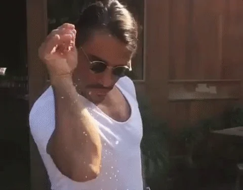 The pool needs a tad more salt than the amount Salt Bae sprinkles over his meat.