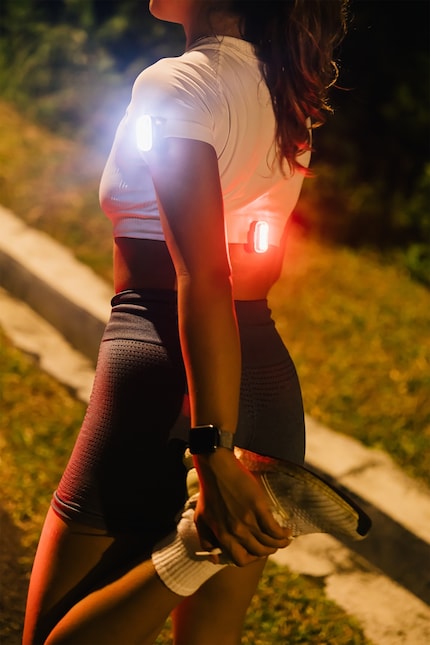 Une meilleure visibilité pour les joggeurs.