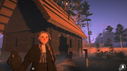 Houses in the game are often decorated with pretty artwork.