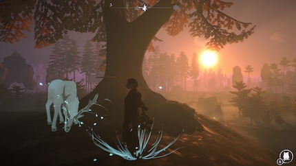 The forest guardian blesses me – I can now cut down trees.