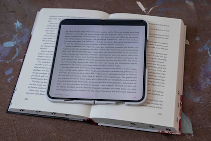 Lire des livres fonctionne à merveille sur l’écran 8 pouces.