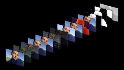 As shown in this Keynote pic, Apple’s image pipeline involves 15 different steps.