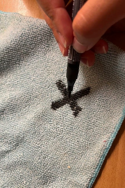 Même si je mets une couche assez épaisse ...