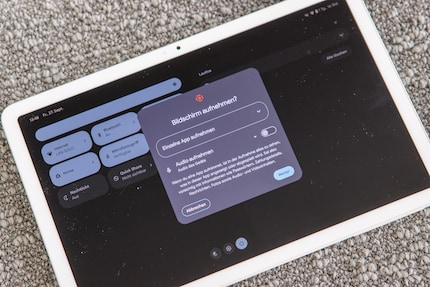 Au démarrage de la capture d’écran, Android 15 demande si une application ou l’écran entier doit être capturé.