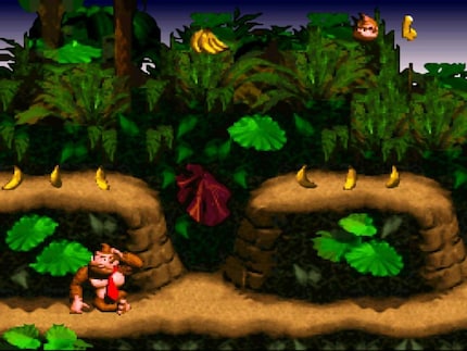Me, wondering why everyone thinks Donkey Kong Country’s so great.