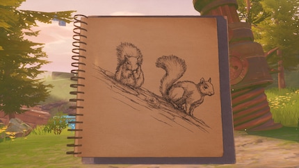 Le petit Zee sait aussi très bien dessiner.