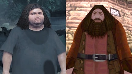 Il ne lui manque qu’une barbe pour devenir le sosie de Hagrid.