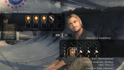 La boutique de Sawyer est toujours ouverte.