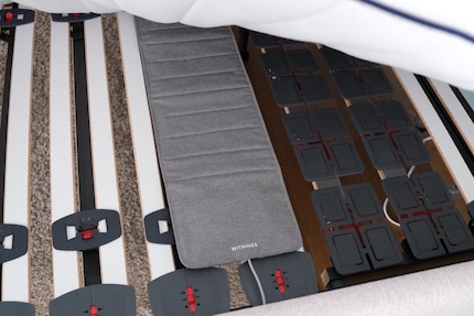 I have to place the sleeping mat a little lower than would be ideal.