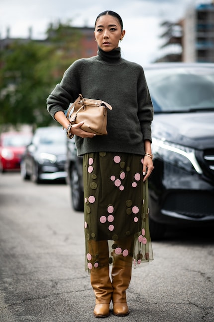 Parfois, le look est plus cool sans tuck.