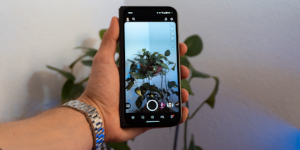 Il est toujours possible d’utiliser Snapchat pour envoyer des photos prises rapidement.