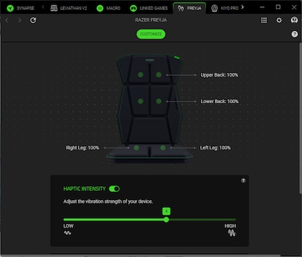 I make some settings in Synapse...
