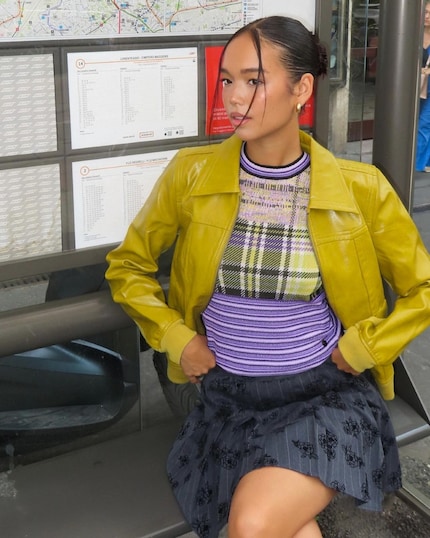 Difficile à croire, mais ce look vient vraiment de Desigual.