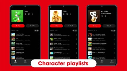 You want all songs that are about Yoshi? No problem!