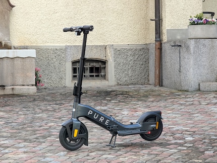 L’Advance Flex de Pure, dépliée.