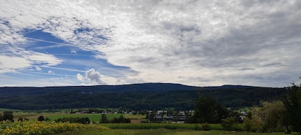 Le calme avant la tempête : un orage accompagné d’un vent fort arrive.