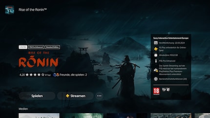 Si un jeu a reçu un patch PS5 Pro, c'est indiqué dans la description.