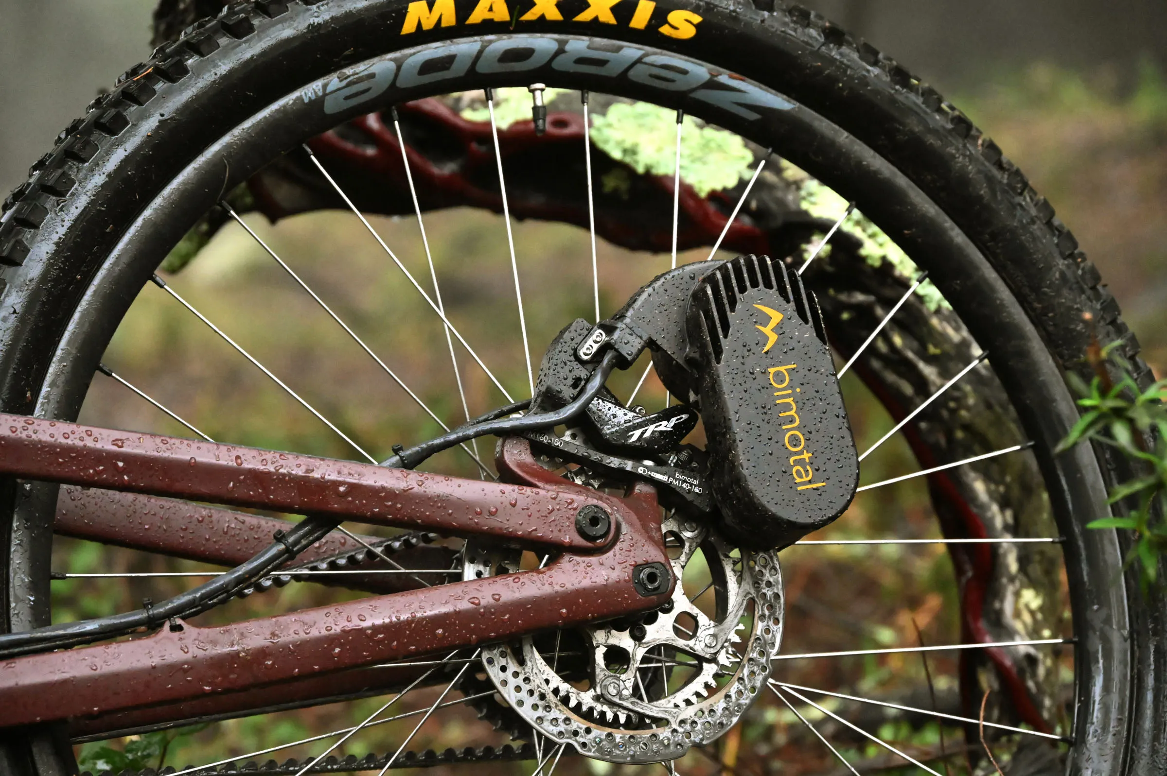 Clip on and go: this palm-sized gadget is designed to transform bicycles into e-bikes.