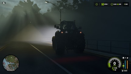 Un brouillard à couper au couteau, je ne donne pas cher de ma peau si une voiture arrive en face.