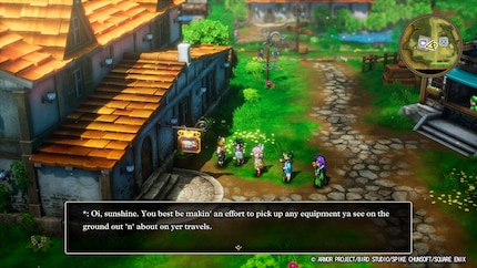 J’obtiens des informations sur l’endroit où je dois aller ou d’autres informations sur le gameplay en parlant aux PNJ.