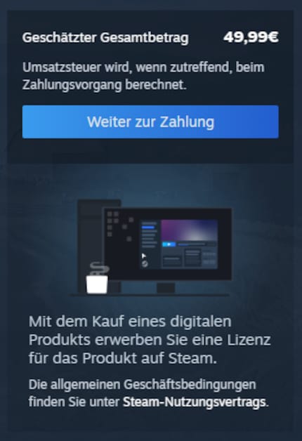 Steam points out that you are only buying one licence.