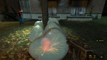 La technique du blob a finalement été utilisée comme couleur dans « Portal 2 ». 