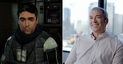 Le directeur des opérations Scott Lynch a prêté son visage à Barney, le chouchou de la série.
