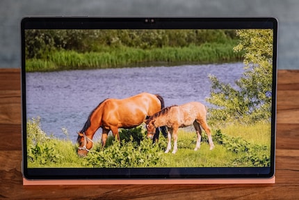 The Galaxy Tab S10 Ultra has the perfect format for video streaming.