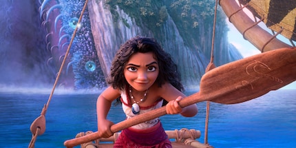 Sur Disney+, Vaiana a tout fait sauf ramer.